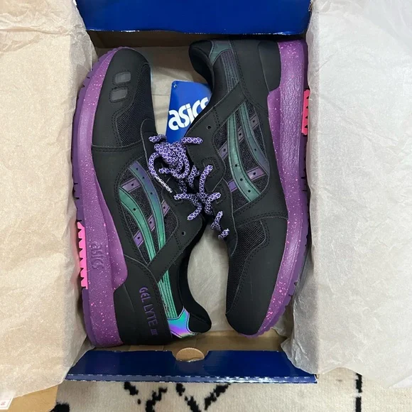 Men's ASICS Tiger Gel-Lyte III Sneakers H6X0L-9090 - Picture 2 of 9